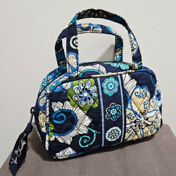 Vera Bradley Floral Zippered Pouch with Handles - Picture 1 of 9